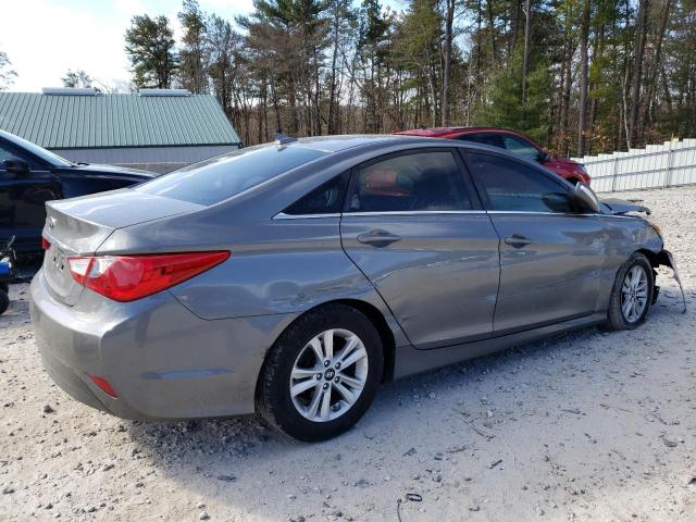 5NPEB4AC9EH921420 - 2014 HYUNDAI SONATA GLS GRAY photo 3