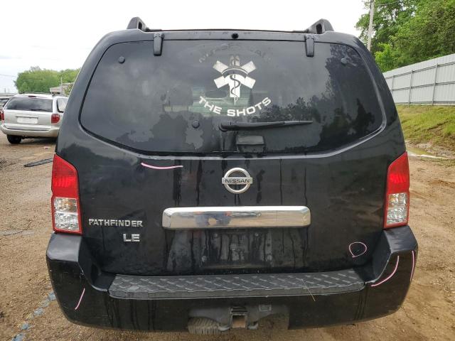 5N1AR18U05C731651 - 2005 NISSAN PATHFINDER LE 黑色 照片 6