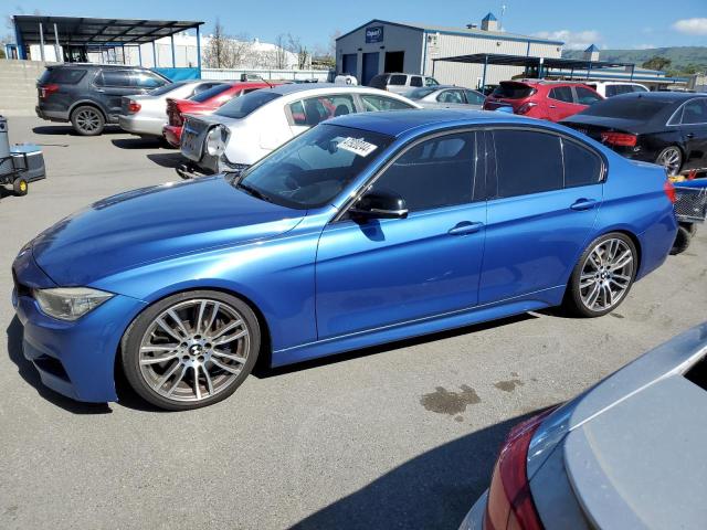 WBA3A9C57EF478357 - 2014 BMW 335 I BLUE photo 1