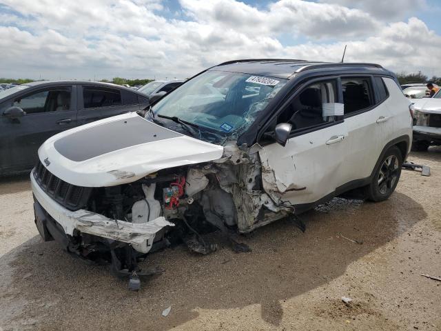 3C4NJDDB2JT231699 - 2018 JEEP COMPASS TRAILHAWK WHITE photo 1