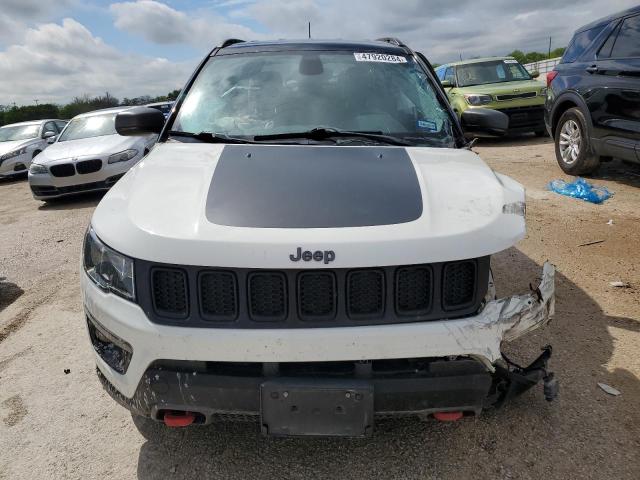 3C4NJDDB2JT231699 - 2018 JEEP COMPASS TRAILHAWK WHITE photo 5