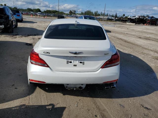 KMTG64LA5LU062341 - 2020 GENESIS G70 WHITE photo 6