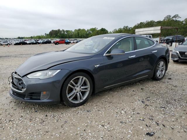 5YJSA1E22FF119765 - 2015 TESLA MODEL S Boz foto 1