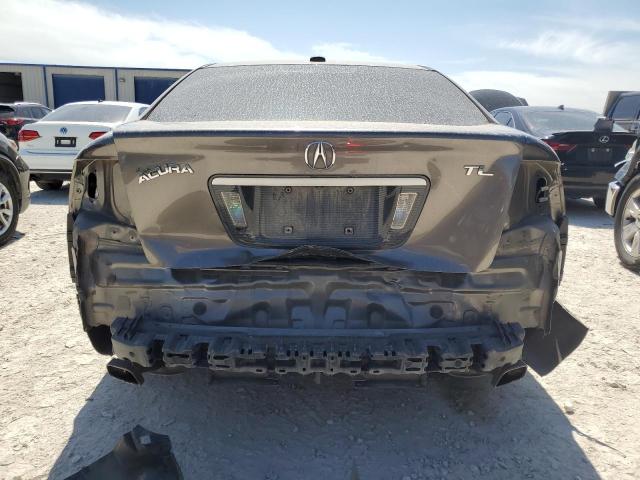 19UUA66288A012821 - 2008 ACURA TL GRAY photo 6