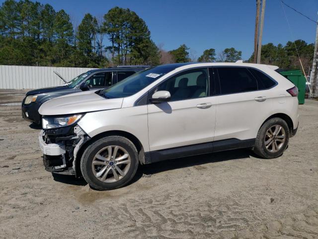 2FMPK3J94GBC40597 - 2016 FORD EDGE SEL WHITE photo 1