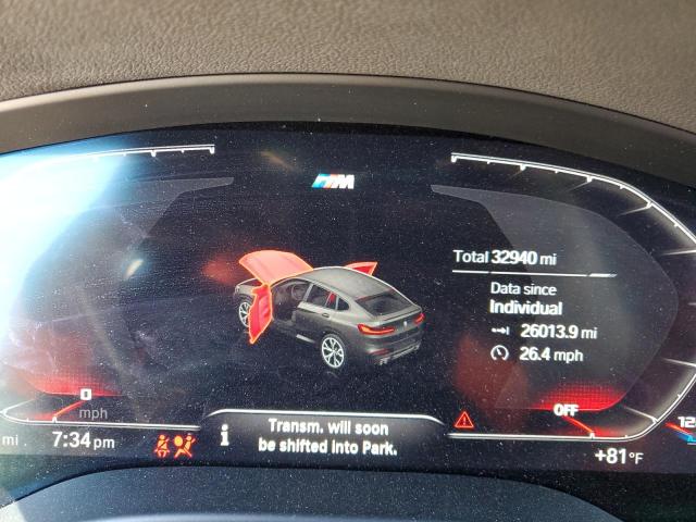 5YMUJ0C01M9H09798 - 2021 BMW X4 M COMPETITION BLACK photo 9