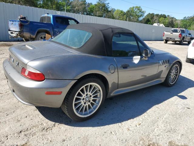 4USCN53412LL50145 - 2002 BMW Z3 3.0 SILVER photo 3