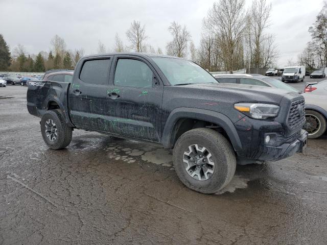 3TMCZ5AN6NM470175 - 2022 TOYOTA TACOMA DOUBLE CAB BLACK photo 4