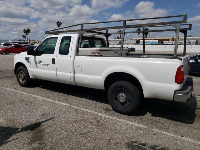 1FTSX20548EE52835 - 2008 FORD F250 SUPER DUTY WHITE photo 2