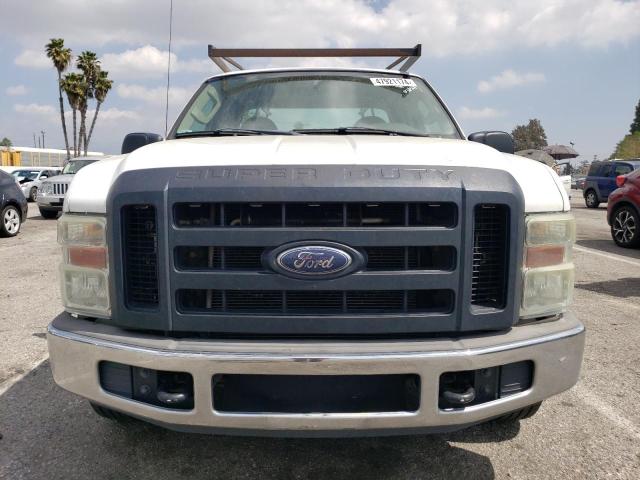 1FTSX20548EE52835 - 2008 FORD F250 SUPER DUTY WHITE photo 5