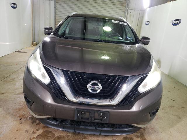 5N1AZ2MG0FN213647 - 2015 NISSAN MURANO S BROWN photo 5