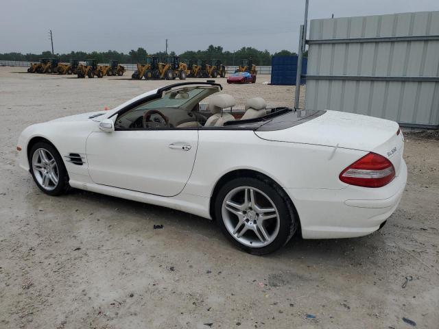 WDBSK71F57F131347 - 2007 MERCEDES-BENZ SL 550 WHITE photo 2