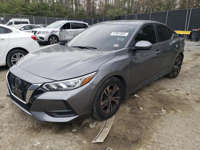 3N1AB8CV6LY274577 - 2020 NISSAN SENTRA SV GRAY photo 1