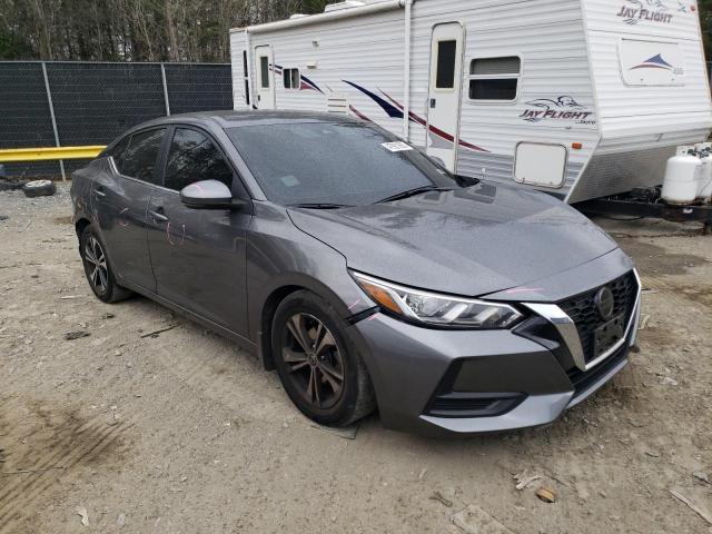 3N1AB8CV6LY274577 - 2020 NISSAN SENTRA SV GRAY photo 4