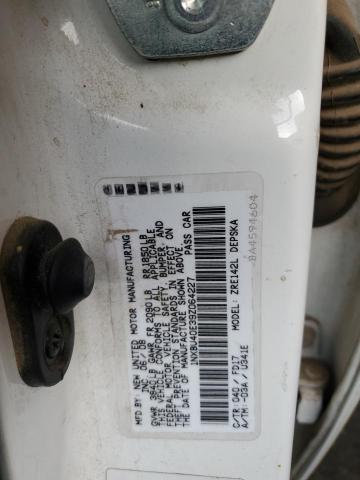 1NXBU40E39Z064227 - 2009 TOYOTA COROLLA BASE Blanco foto 12