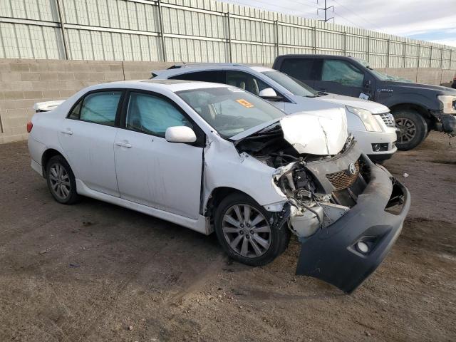 1NXBU40E39Z064227 - 2009 TOYOTA COROLLA BASE Blanco foto 4