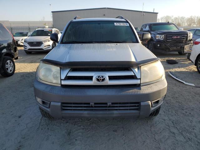 JTEBU14R630002251 - 2003 TOYOTA 4RUNNER SR5 SILVER photo 5