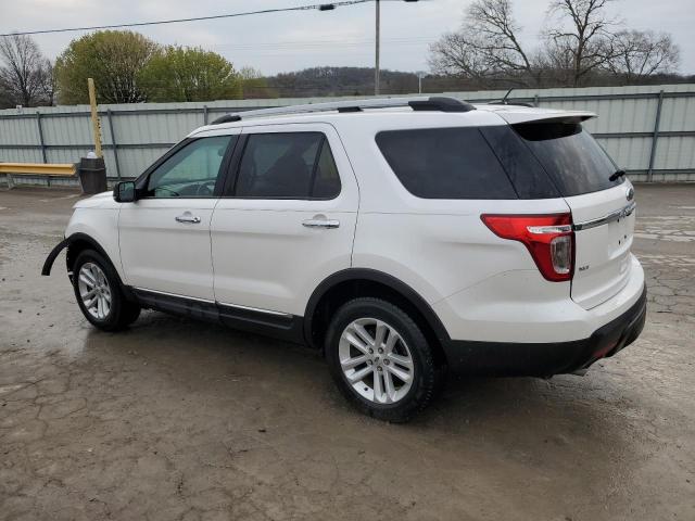 1FMHK7D88CGA51808 - 2012 FORD EXPLORER XLT WHITE photo 2