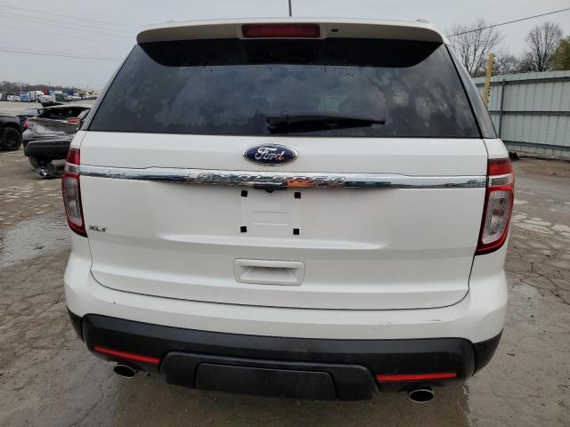 1FMHK7D88CGA51808 - 2012 FORD EXPLORER XLT WHITE photo 6