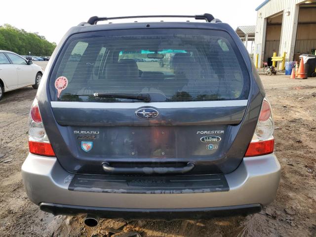 JF1SG67628H722137 - 2008 SUBARU FORESTER 2.5X LL BEAN CHARCOAL photo 6