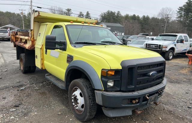 1FDAF47R09EB21962 - 2009 FORD F450 SUPER DUTY YELLOW photo 1