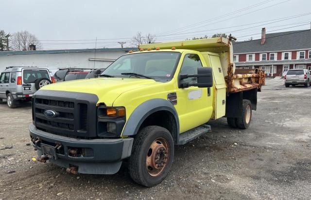 1FDAF47R09EB21962 - 2009 FORD F450 SUPER DUTY YELLOW photo 2