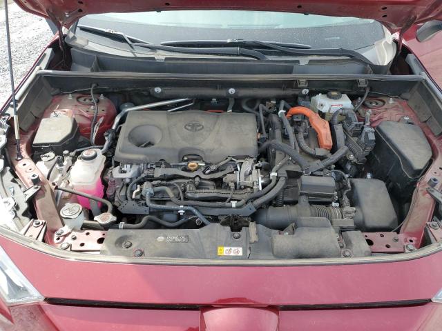 2T3RWRFV2LW076168 - 2020 TOYOTA RAV4 XLE RED photo 11