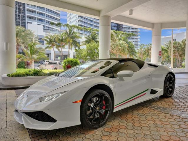 ZHWUR2ZF0KLA11750 - 2019 LAMBORGHINI HURACAN WHITE photo 2