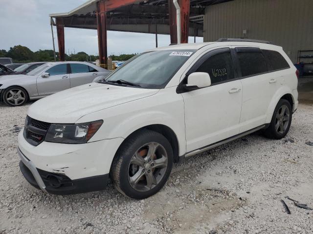 3C4PDCGB2GT132184 - 2016 DODGE JOURNEY CROSSROAD WHITE photo 1