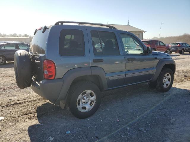 1J4GL48K02W228867 - 2002 JEEP LIBERTY SPORT BLUE photo 3