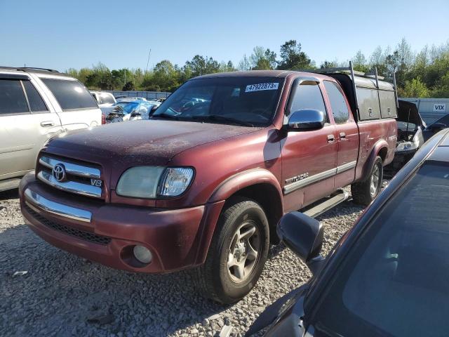 5TBRT34103S421620 - 2003 TOYOTA TUNDRA ACCESS CAB SR5 RED photo 1