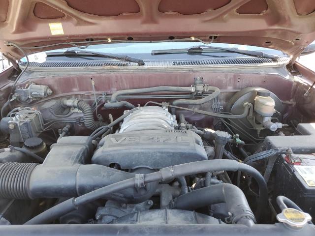 5TBRT34103S421620 - 2003 TOYOTA TUNDRA ACCESS CAB SR5 RED photo 11