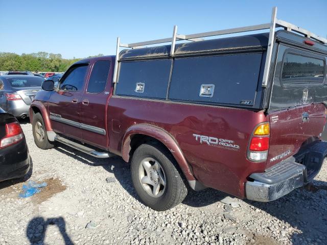 5TBRT34103S421620 - 2003 TOYOTA TUNDRA ACCESS CAB SR5 RED photo 2