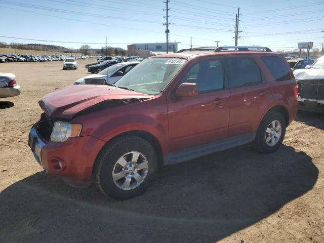 1FMCU9EG3CKC08289 - 2012 FORD ESCAPE LIMITED BURGUNDY photo 1