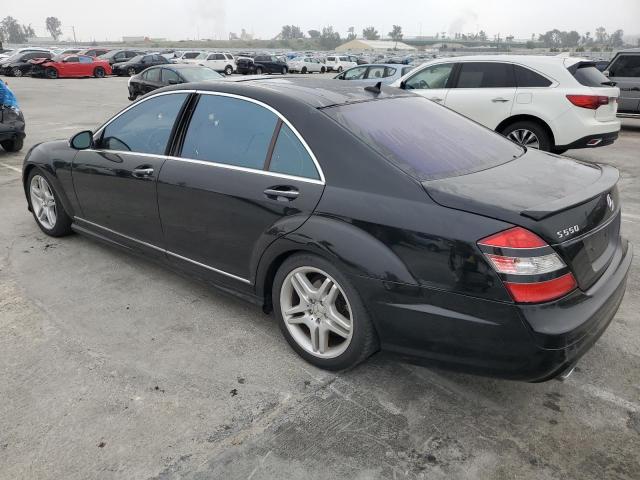 WDDNG71X58A187351 - 2008 MERCEDES-BENZ S 550 BLACK photo 2