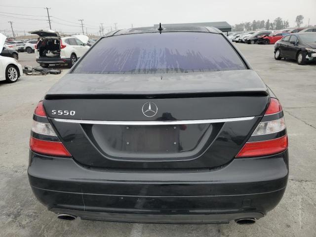 WDDNG71X58A187351 - 2008 MERCEDES-BENZ S 550 BLACK photo 6