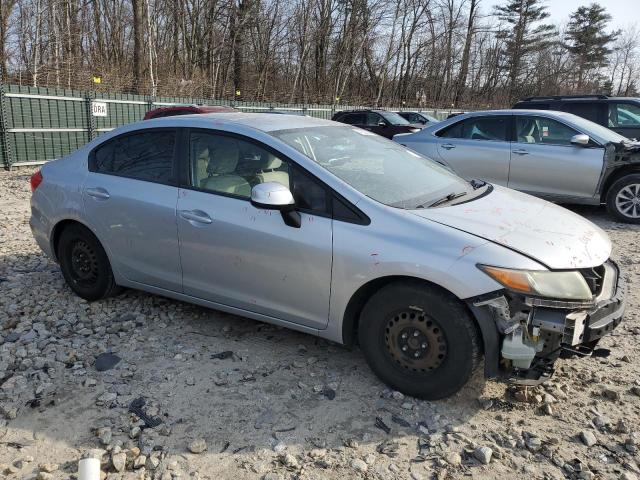 2HGFB2E57CH538250 - 2012 HONDA CIVIC LX GRAY photo 4