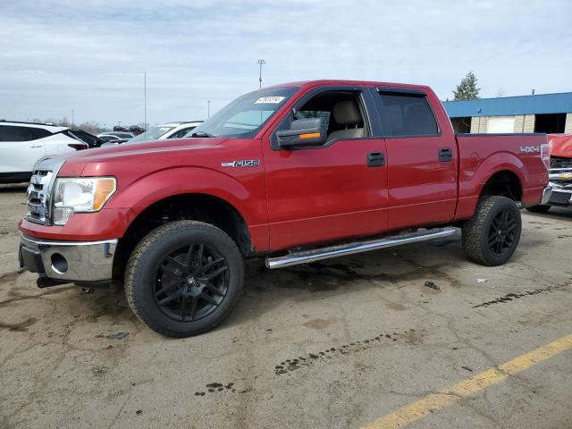 1FTFW1EV4AFD86164 - 2010 FORD F150 SUPERCREW RED photo 1