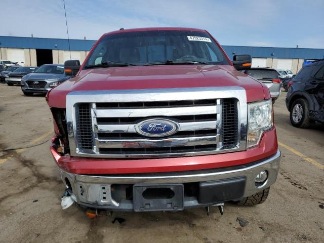 1FTFW1EV4AFD86164 - 2010 FORD F150 SUPERCREW RED photo 5
