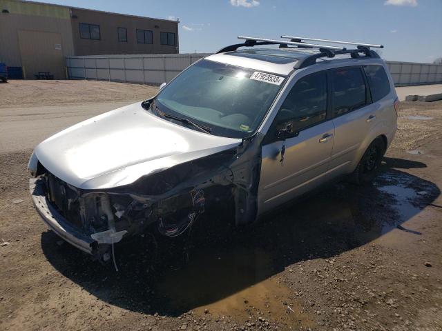 JF2SH6DC4AH795566 - 2010 SUBARU FORESTER 2.5X LIMITED SILVER photo 1