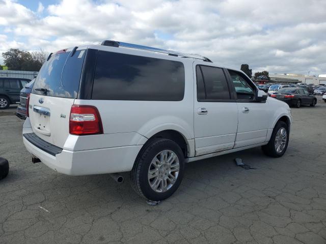 1FMJK2A5XBEF29915 - 2011 FORD EXPEDITION EL LIMITED WHITE photo 3