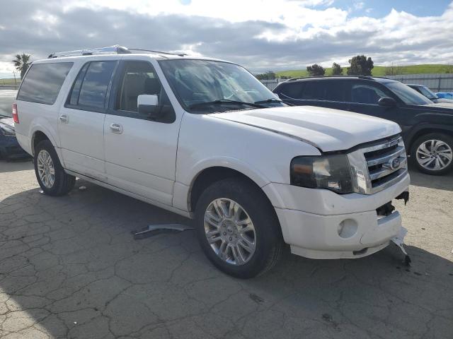 1FMJK2A5XBEF29915 - 2011 FORD EXPEDITION EL LIMITED WHITE photo 4