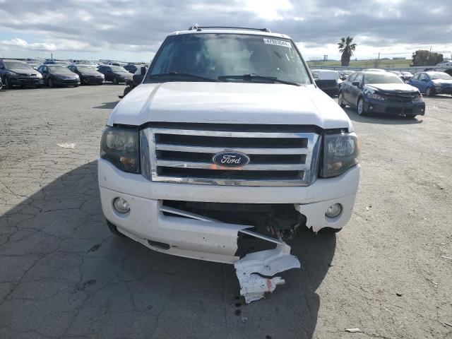 1FMJK2A5XBEF29915 - 2011 FORD EXPEDITION EL LIMITED WHITE photo 5