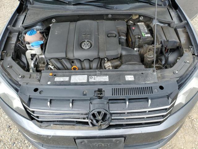 1VWCP7A38DC088629 - 2013 VOLKSWAGEN PASSAT SEL GRAY photo 11