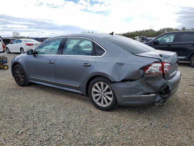 1VWCP7A38DC088629 - 2013 VOLKSWAGEN PASSAT SEL GRAY photo 2