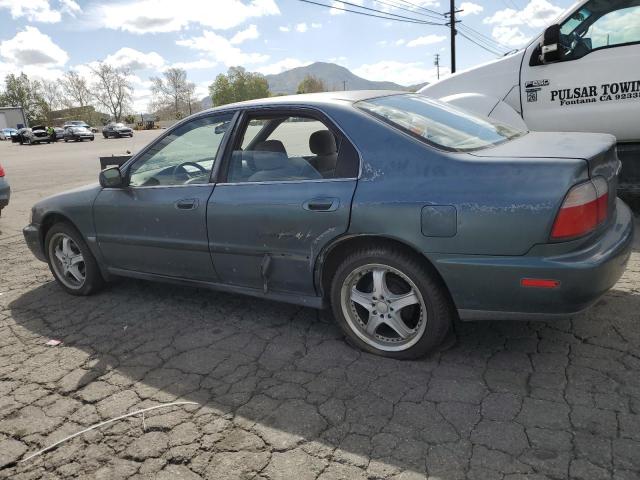 1HGCD5638TA107541 - 1996 HONDA ACCORD LX BLUE photo 2