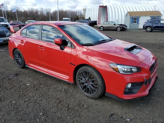 JF1VA2M69H9818773 - 2017 SUBARU WRX STI RED photo 4