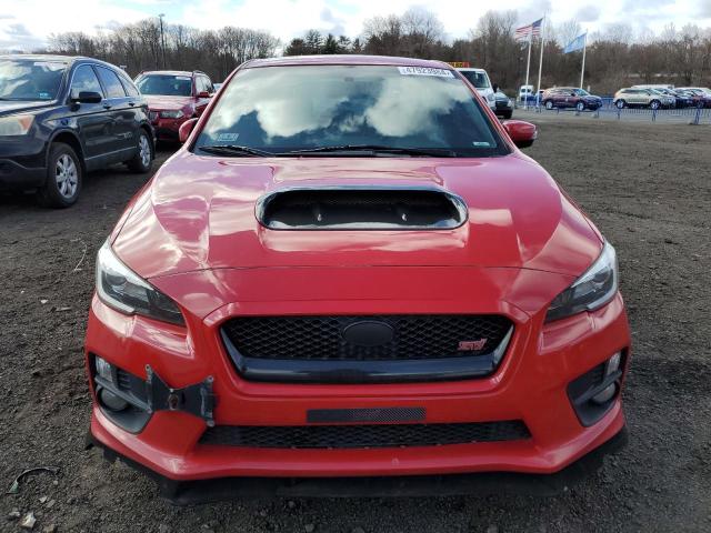 JF1VA2M69H9818773 - 2017 SUBARU WRX STI RED photo 5