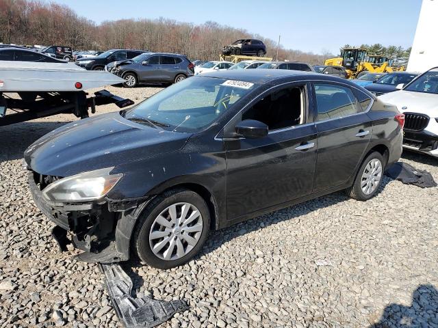 3N1AB7AP7GY216577 - 2016 NISSAN SENTRA S BLACK photo 1