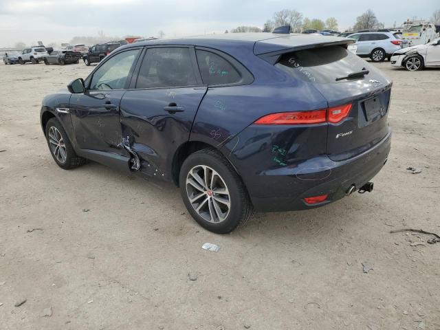 SADCJ2BV6HA066934 - 2017 JAGUAR F-PACE PREMIUM BLUE photo 2